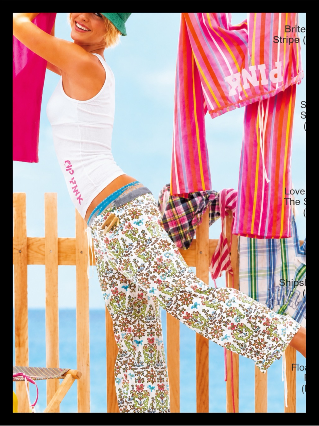 “Sail Away” Poplin Pants Nwt